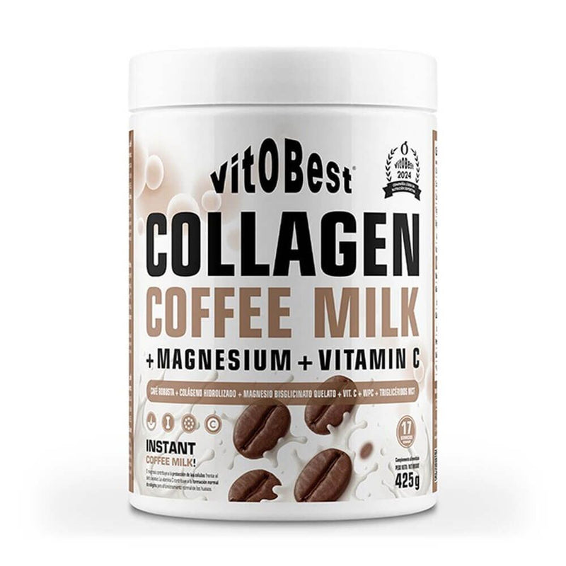 Colágeno Café con Leche+Magnesio+Vitamina C de Vitobest