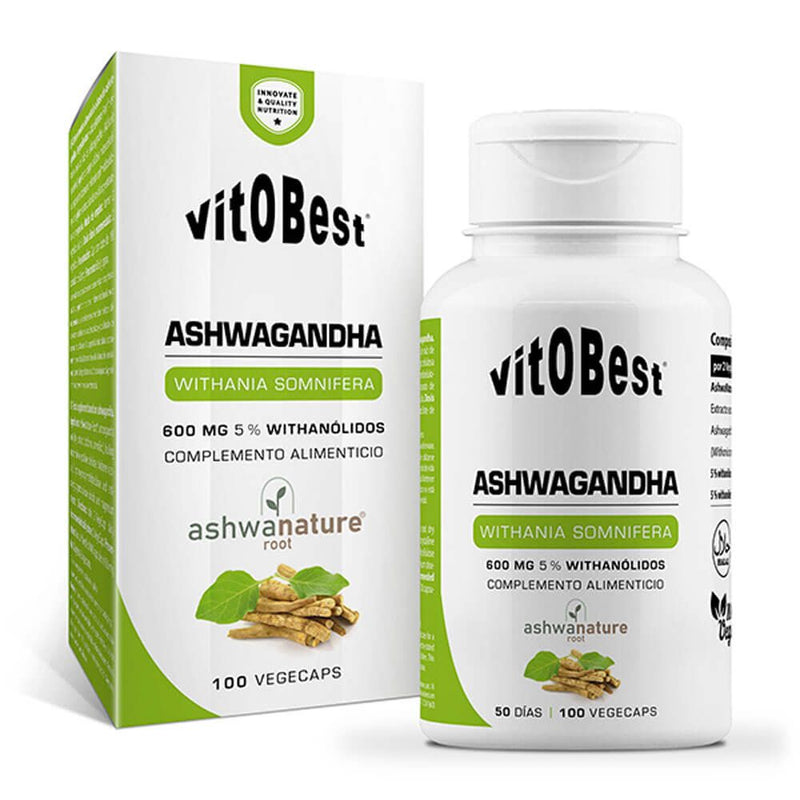Ashwagandha (Ashwanature Root®) de Vitobest