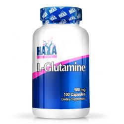 L-Glutamina 500mg - 100 cápsulas [Haya Labs]