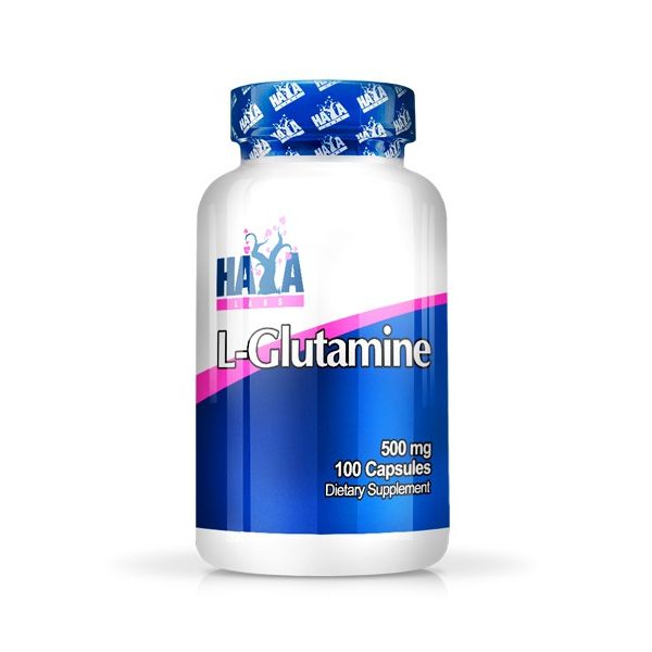 L-Glutamina 500mg - 100 cápsulas [Haya Labs]