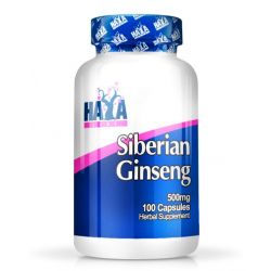 Ginseng Siberiano 500mg - 100 cápsulas [Haya Labs]