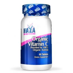 Vitamina C Orgánica - 60 tabletas [haya labs]