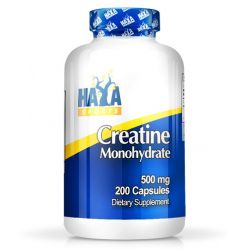 Creatina Monohidrato 500mg - 200 cápsulas [haya labs]