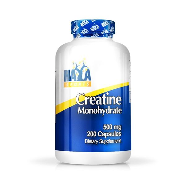 Creatina Monohidrato 500mg - 200 cápsulas [haya labs]