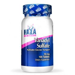 Sulfato de Vanadio 10mg - 100 tabletas [haya labs]