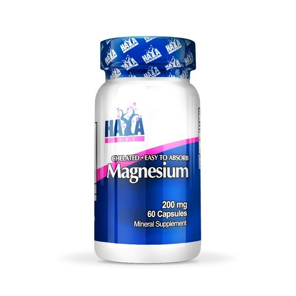 Magnesio 200mg - 60 cápsulas [haya labs]