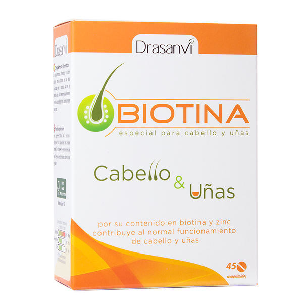 Biotina 400mcg - 45 Comprimidos [drasanvi]
