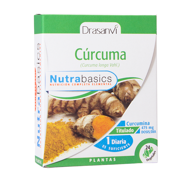 Cúrcuma - 24 cápsulas vegetales [drasanvi]