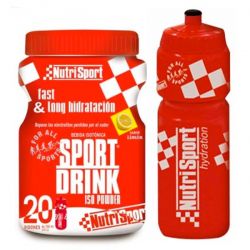 Sport drink iso powder - 1120g + bottle