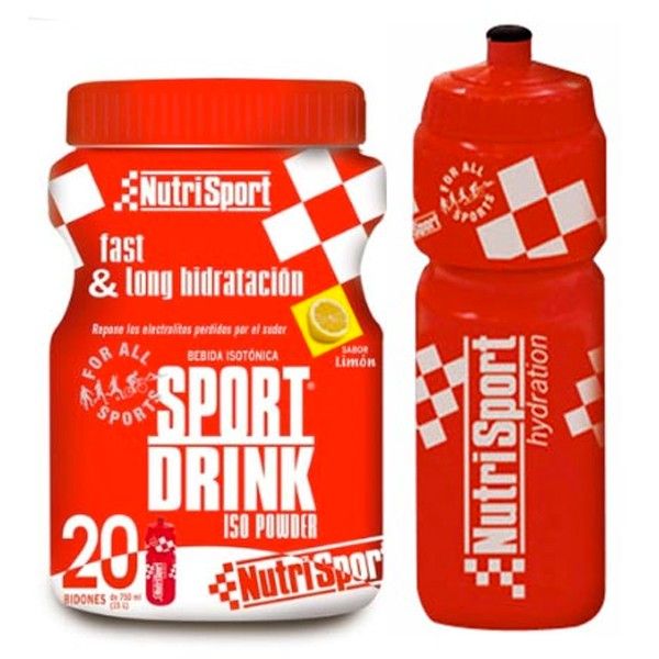 Sport drink iso powder - 1120g + bidón [Nutrisport]