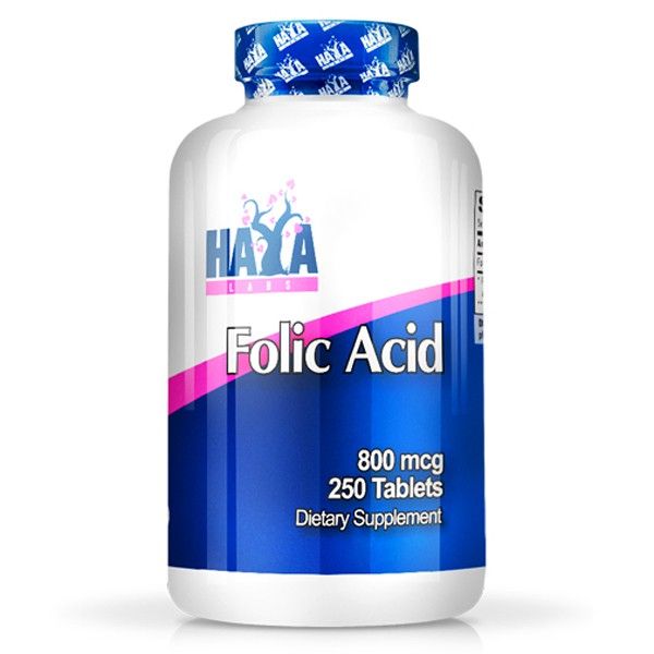 Ácido Fólico 800 mcg - 200 tabletas