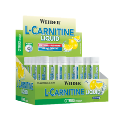 L.Carnitina Liquida- 20 viales x 25ml [Weider]