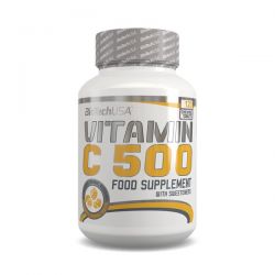 Vitamina C 500 - 120 tabletas masticables [biotechusa]