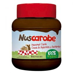 Cream of carob with hazelnuts nuscarobe - 400g