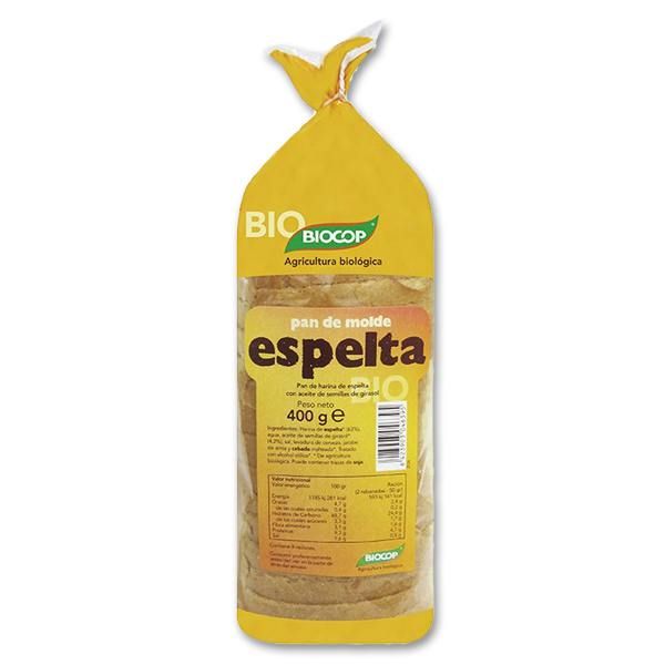 Pan de molde blando Espelta Blanco - 400g [biocop]