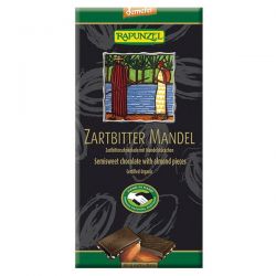 Chocolate tablet with almonds rapunzel - 80g