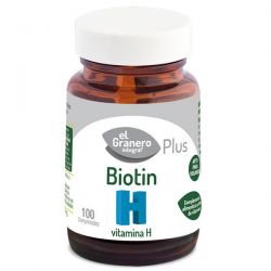 Biotín (vitamina h biotina) - 100 comprimidos [Granero]