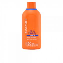 Lancaster Sun Beauty Velvet Tanning Fluid Milk Spf50 400ml Rostro Y Cuerpo