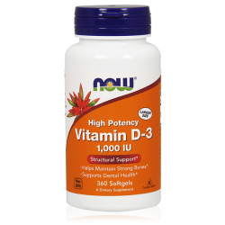 Vitamin d3 1000 iu - 360 softgels