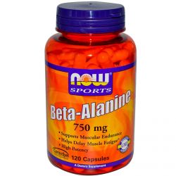 Beta Alanina 750mg - 120 caps
