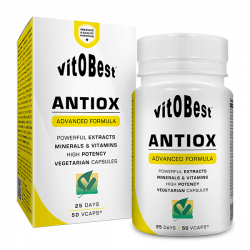Antiox Formula Avanzada - 50 cápsulas vegetales [Vitobest]
