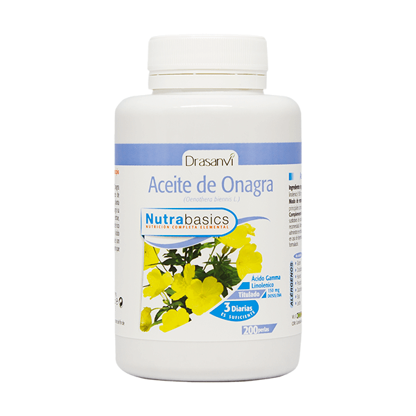 Aceite de Onagra 500mg - 200 softgels