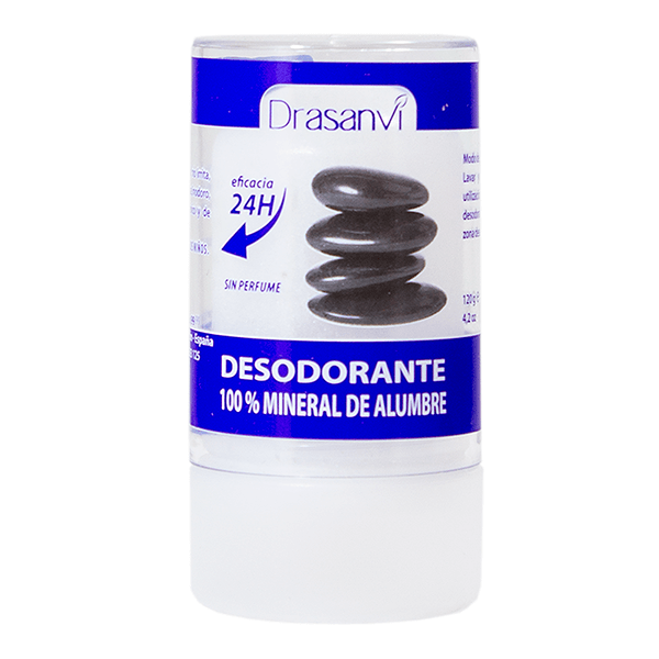 Desodorante 100% Mineral de Alumbre - 120g [Drasanvi]