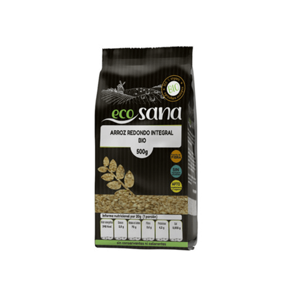 Arroz Redondo Integral - 500g