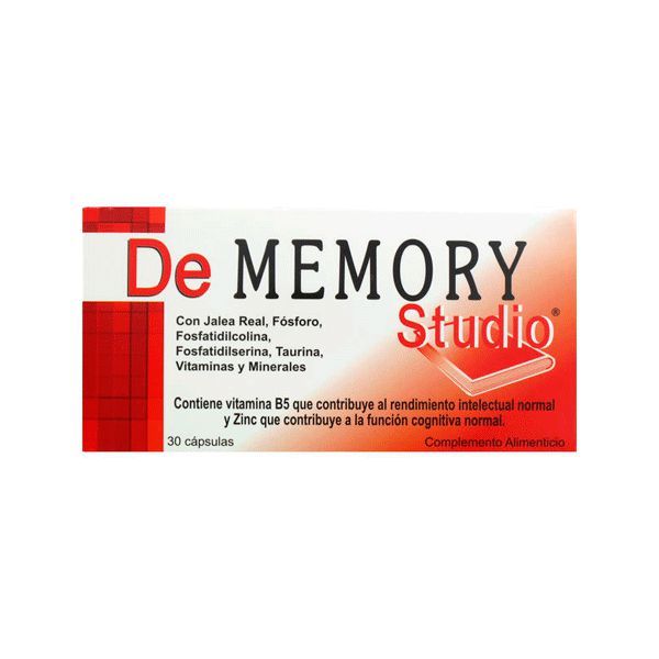 De Memory Studio - 30 Cápsulas [Pharma OTC]