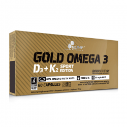 Gold omega 3 d3+k2 sport edition - 60 capsules