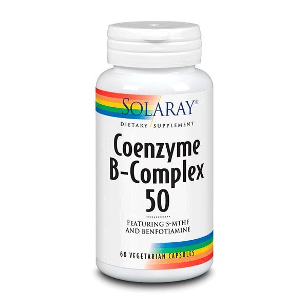 Coenzyme B-Complex 50 - 60 Cápsulas Vegetales [Solaray]