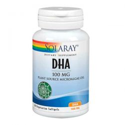 DHA 100mg - 30 Softgels Vegetales [Solaray]
