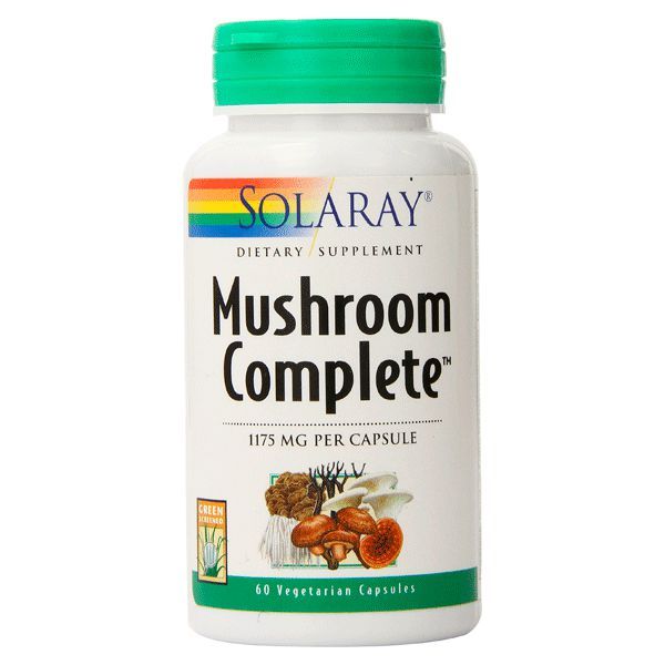 Mushroom Complete - 60 Cápsulas Vegetales [Solaray]