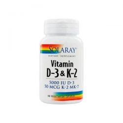 Vitamin d3 & k2 - 60 vegetarian capsules