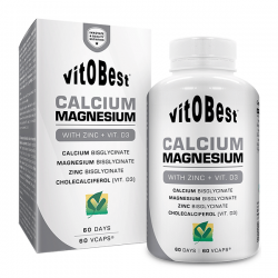 Calcium magnesium - 60 vcapsules