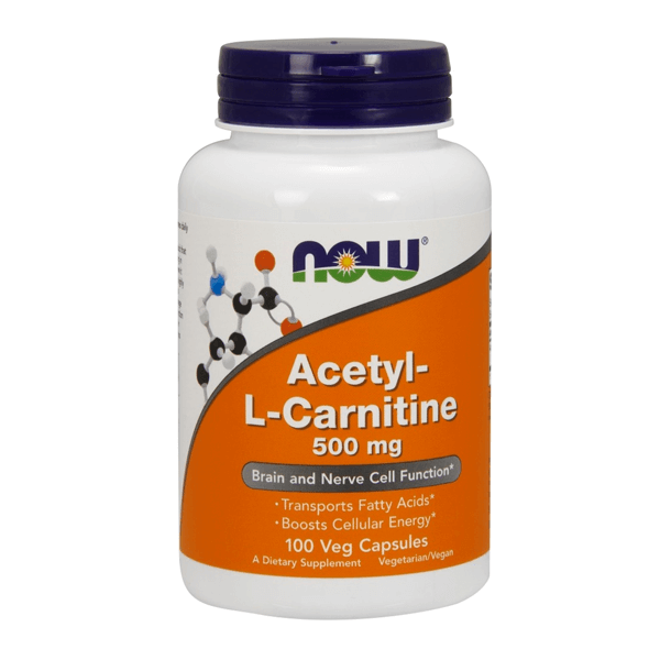 Acetyl L-Carnitina 500mg - 100 vcaps