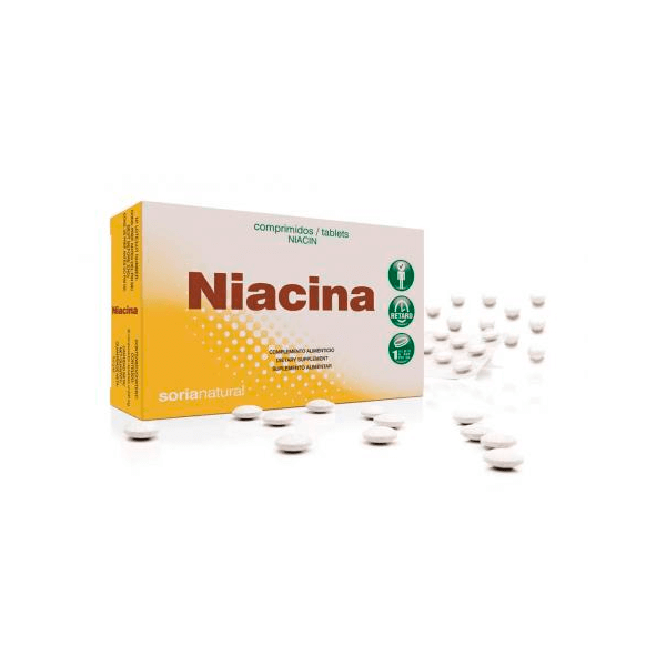 Consigue hoy NIACINA DE 48 TABLETAS RETARDANTES (Soria Natural) en