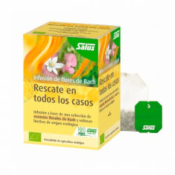 Rescate en todos Casos Infusión de Flores de Bach Bio - 15 Sobres [Salus]