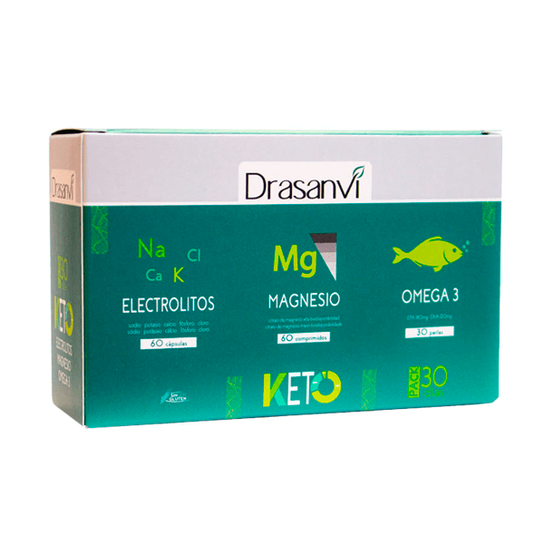 Pack Electrolitos+Magnesio+Omega [Drasanvi]