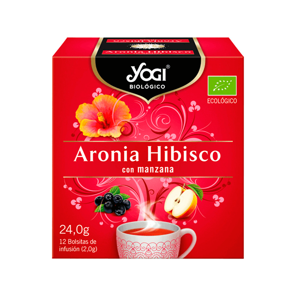 Aronia Hibisco - 12 Bolsitas