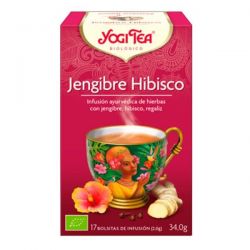 Yogi Tea Jengibre y Hibisco - 17 Bolsitas