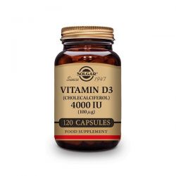Vitamin d3 (cholecalciferol) 4000 iu (100mg) - 120 capsules
