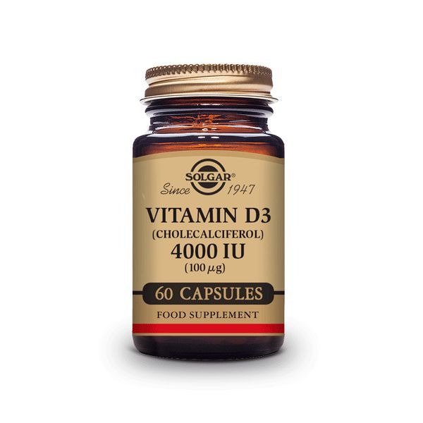 Vitamina D3 4000 IU (100mg) (Colecalciferol) - 60 Cápsulas