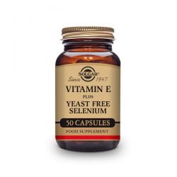 Vitamina E con Selenio (sin levadura) - 50 Cápsulas