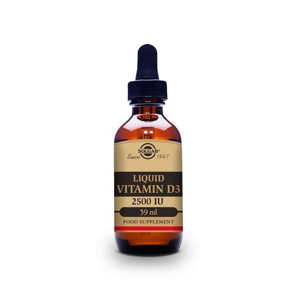 Vitamina D3 Liquida 2500IU - 59ml [Solgar]