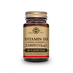 Vitamin d3 (cholecalciferol) 2200 iu (55mg) - 50 capsules