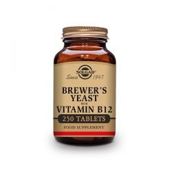Levadura de Cereza con Vitamina B12 - 250 Tabletas [Solgar]