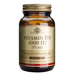 Vitamina D3 1000IU - 100 softgels [solgar]