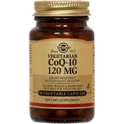 CoQ10 Vegetariano 120mg - 30 cápsulas vegetales [Solgar]