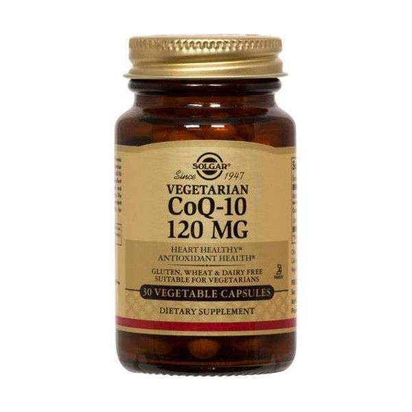 CoQ10 Vegetariano 120mg - 30 cápsulas vegetales [Solgar]
